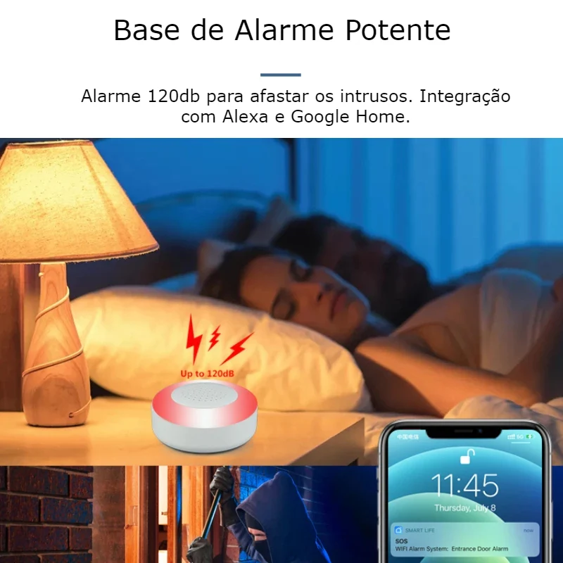 Sistema de Alarme de Segurança Wireless - Image 3
