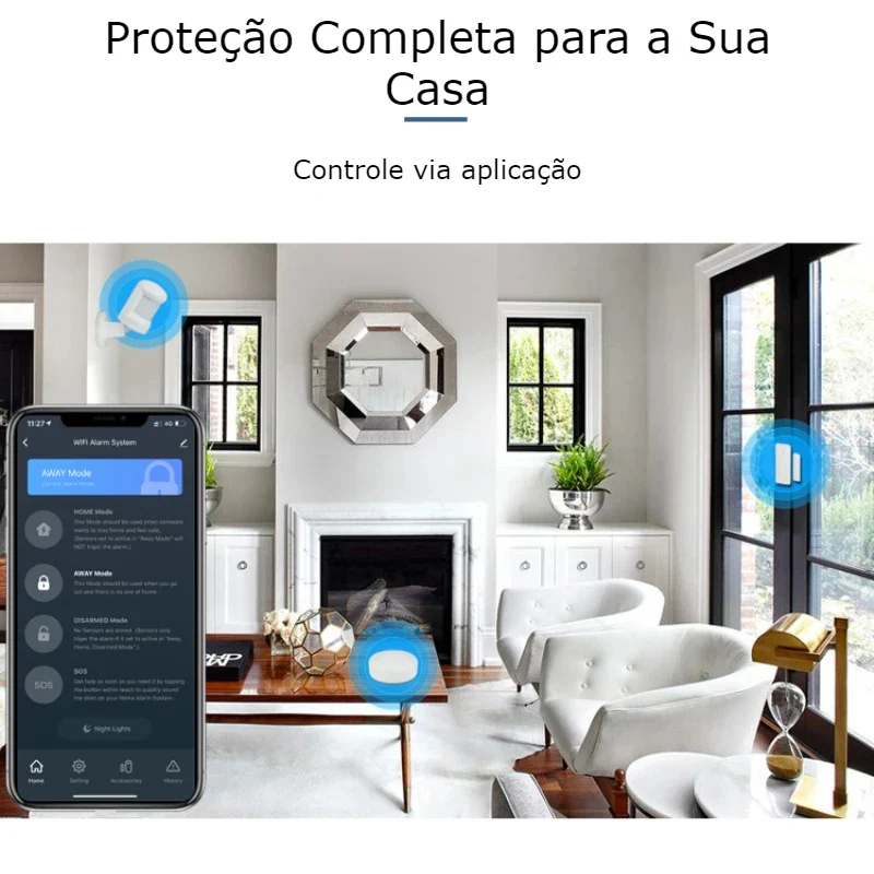 Sistema de Alarme de Segurança Wireless - Image 4