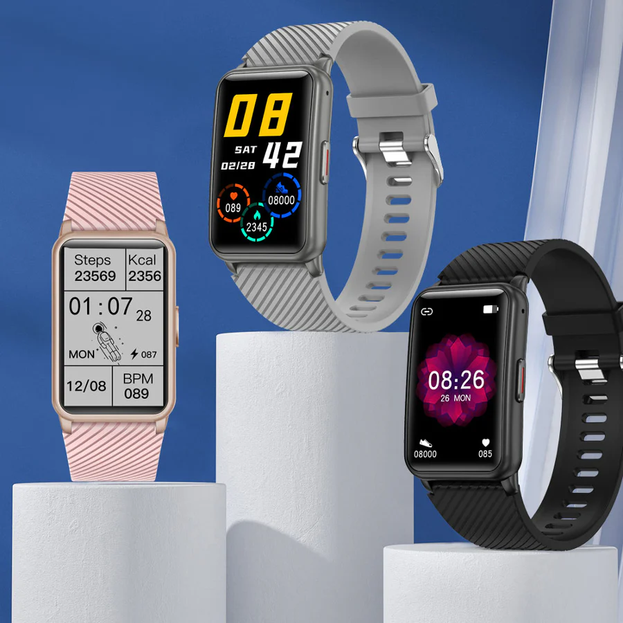 Smartwatch H96 - Cinza