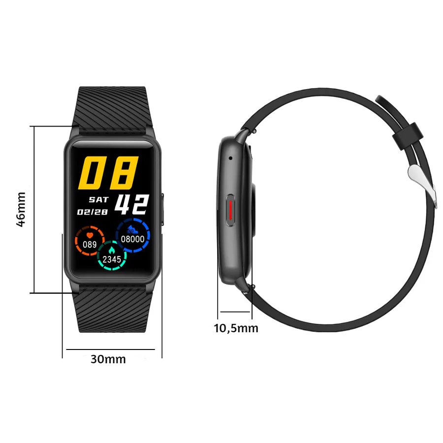 Smartwatch H96 - Cinza - Image 13