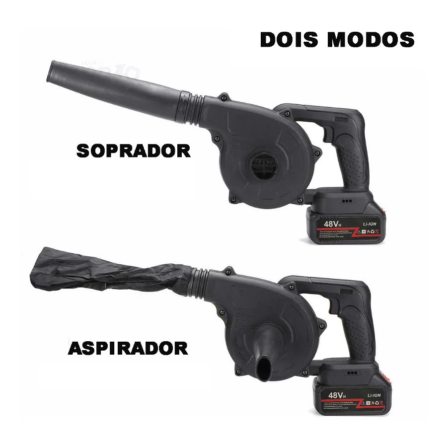 Soprador Aspirador Recarregável 48V - Image 3