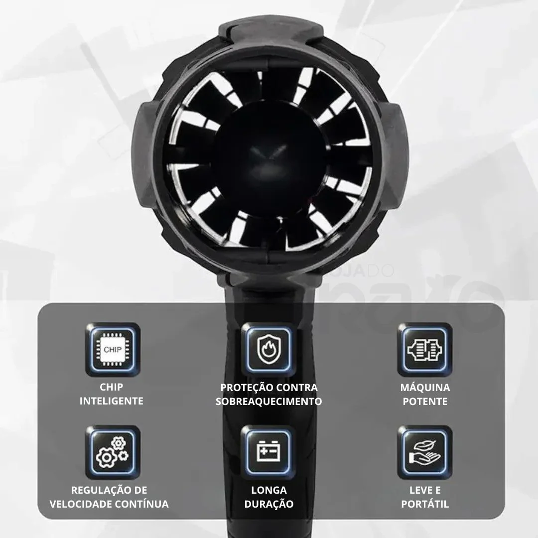 Soprador Portátil Turbina 48V - Image 3