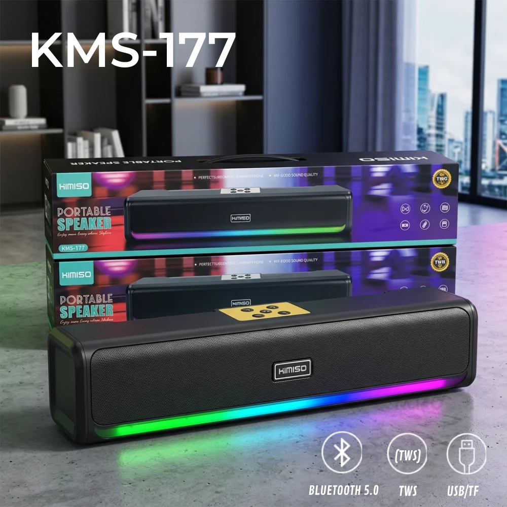 SoundBar Bluetooth RGB - KMS-177