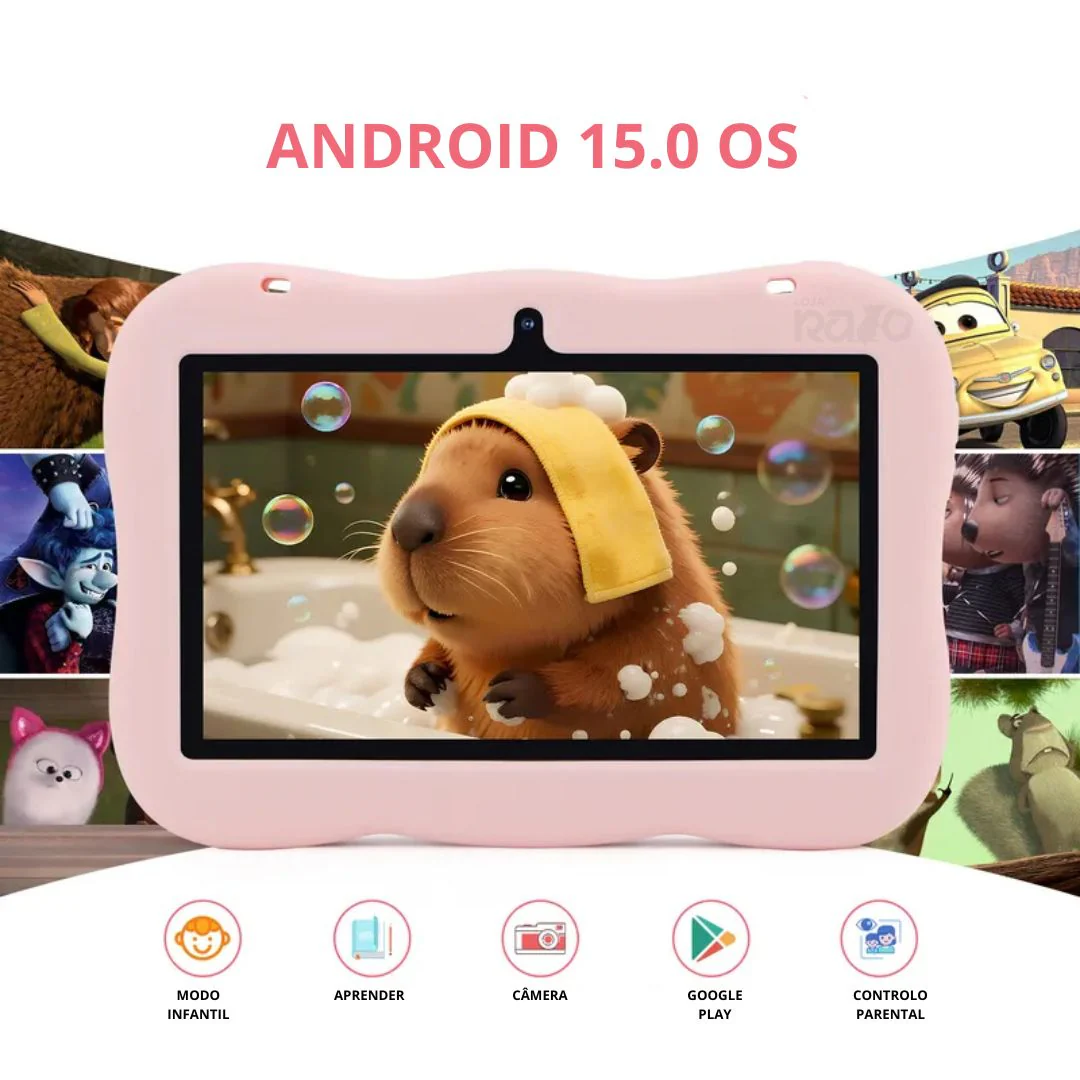 Tablet Infantil A40 - 7” Capivara - Image 2