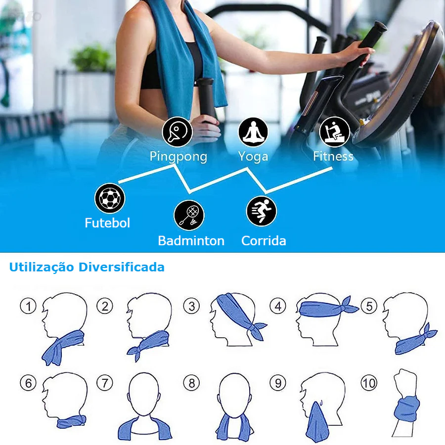 Toalha Fitness de Refrigeração - Image 8