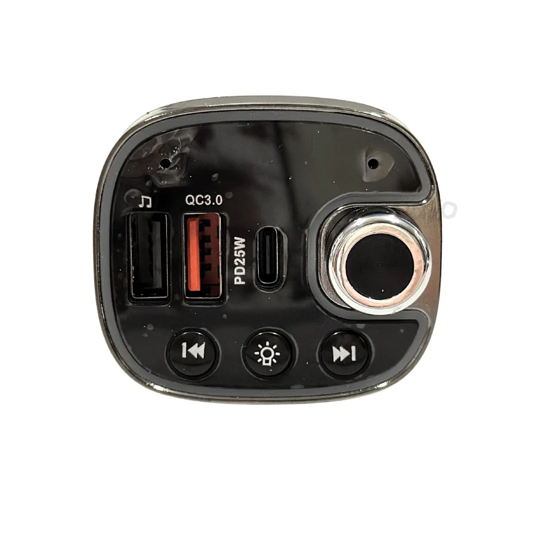 Transmissor FM Bluetooth e Carregador p/ Carro Q-C888 - Image 2
