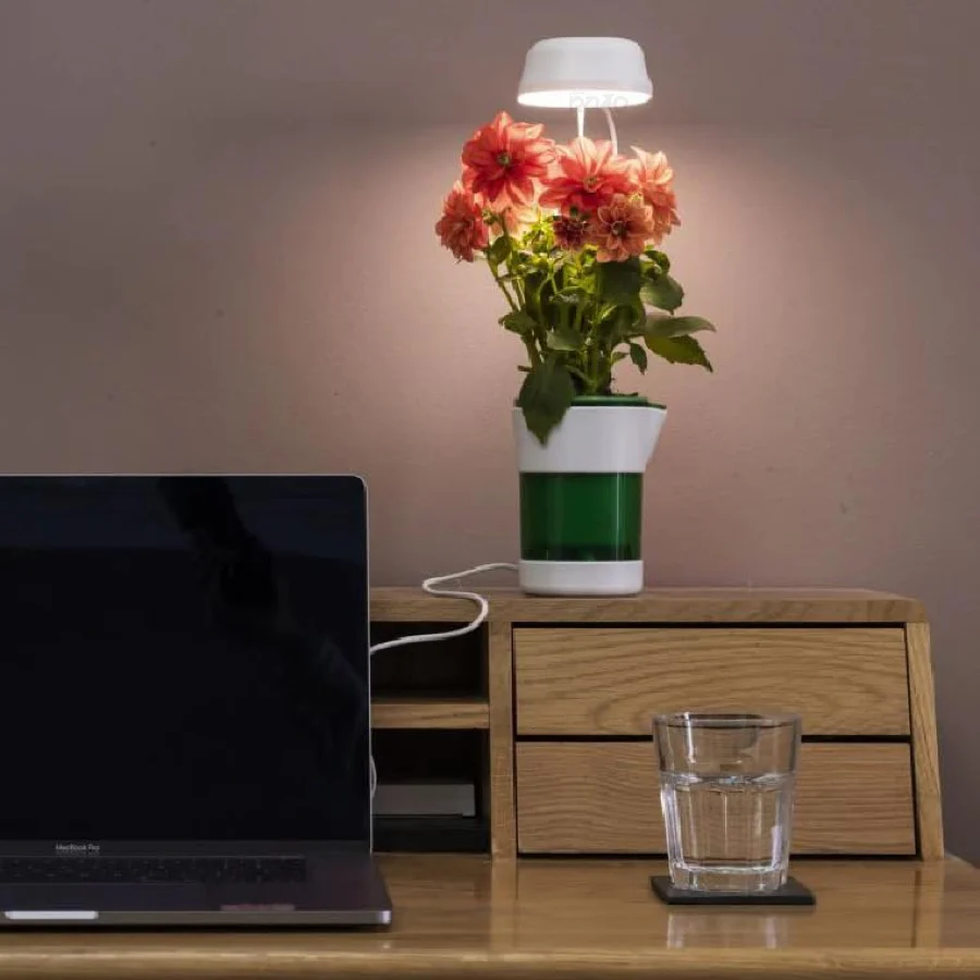 Vaso com luz LED e irrigação automática - Image 5