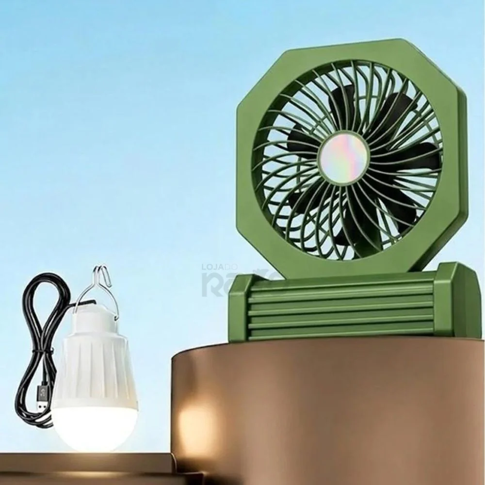 Ventilador Portátil 3 em 1 Recarregável - Image 6