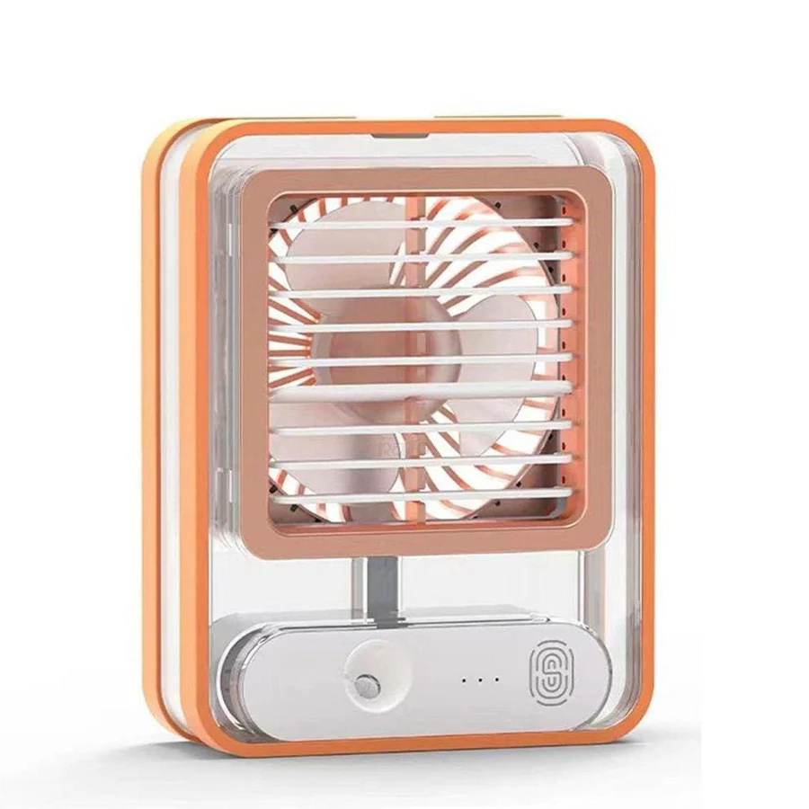Ventoinha Transparente com Nebulizador