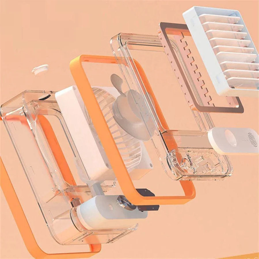 Ventoinha Transparente com Nebulizador - Image 7